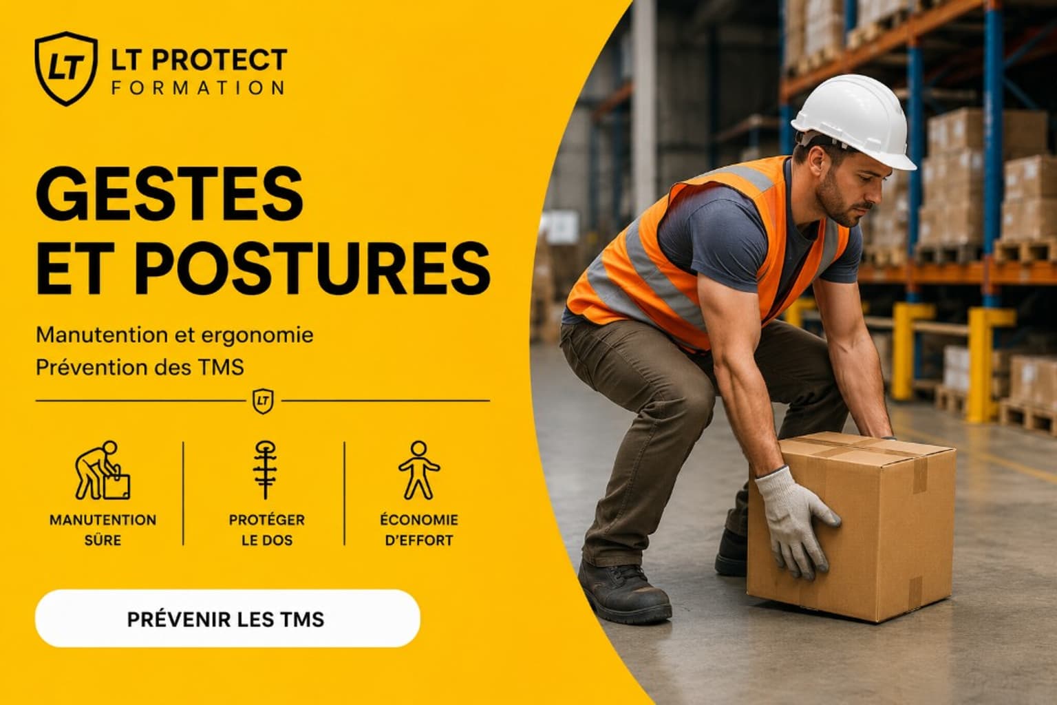 Gestes et Postures — LT Protect Formation Voisins-le-Bretonneux (78)