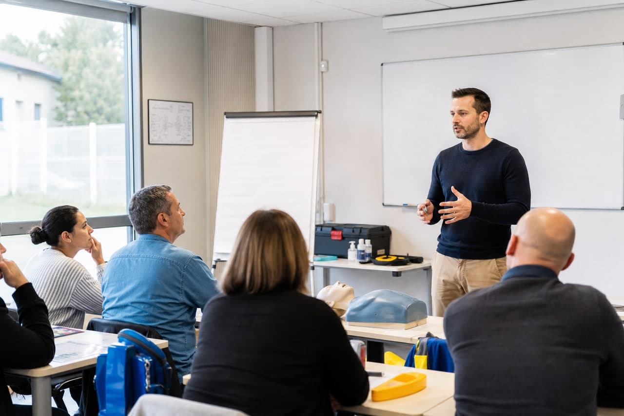 Formation professionnelle en salle — LT Protect Formation